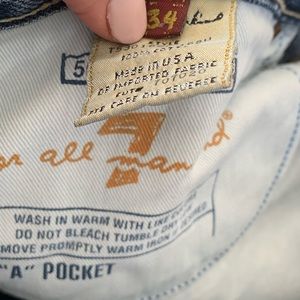 7 For All Mankind Jeans - 7 For All Mankind MEN’S A Pocket Jeans 34 X 34. 7 For All Mankind Jeans - 7 For All Mankind MEN’S A Pocket Jeans 34 X 34.